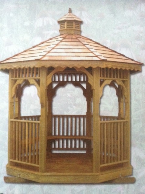 Wooden Octagon Gazebos | ShedsNashville.com