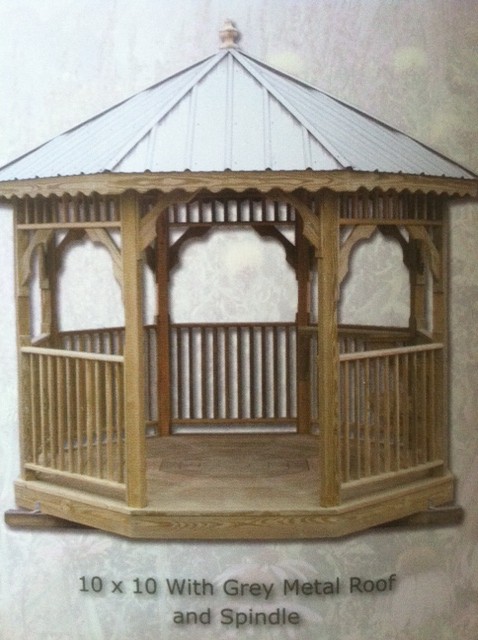 Wooden Octagon Gazebos | ShedsNashville.com