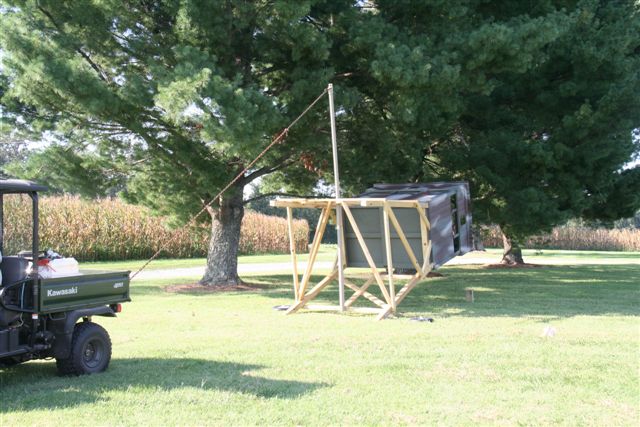 Towing kits include hitch and wheels and can be pulled with your atv. The towing kit is also used to stand the Tower Hut up with your atv. Towing kits include hitch and wheels and can be pulled with your atv. The towing kit is also used to stand the Tower Hut up with your atv.
